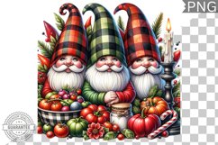 Christmas Gnome Sublimation - Clipart PNG Design Product Image 1