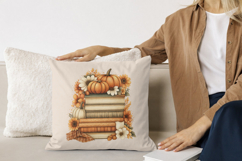 Rustic Autumn Bookscape Clipart Bundle Product Image 10