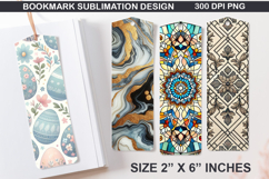 Winter Bookmarks Sublimation - 4 Bookmark Design Product Image 1