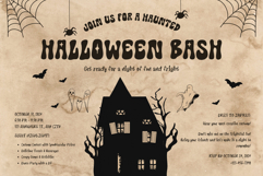 Retro Witch is a Halloween retro duo font Product Image 9
