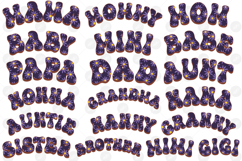 Family Mama Dad Sublimation Bundle Mother&#039;s Day Father&#039;s Product Image 2