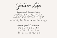 Golden Life Fonts - Handwritten Script Font, Elegant Wedding Product Image 10