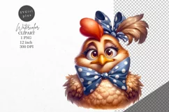 Chicken clipart, Funny clipart, Cute clipart Product Image 1