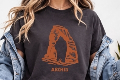 Arches National Park SVG | Desert Arch Illustration | Utah Product Image 4