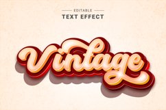 Editable Text Effect for Illustrator. Vector Graphic styles Product Image 1
