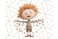 Santa Claus Clipart, North Pole Holiday PNG Graphics Product Image 2