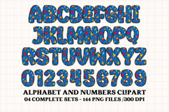 Superhero Alphabet png clipart, superhero letters doodle Product Image 4