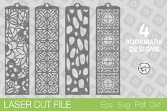 Bookmark Laser Cut SVG |Bookmark Template Product Image 2