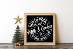 North pole est.1802 milk and cookies co.baked fresh daily Product Image 3