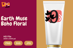 Earth Muse Boho Floral Monogram Product Image 1
