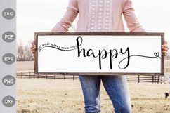Do What Makes Your Soul Happy SVG Design Product Image 1