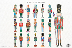Christmas Nutcracker Soldier Clipart Product Image 4