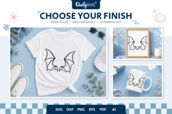 Demon Wing SVG - Devil Wings Cut File Product Image 1