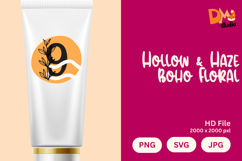 Hollow &amp; Haze Boho Floral Monogram Product Image 1