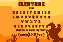 Elcatraz - Family Retro &amp; Funny Font Family Product Image 10