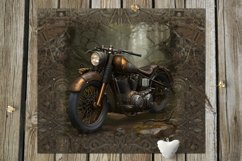 Post-apocalypse Motorcycle | Skinny tumbler sublimation, JPG Product Image 10