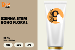 Sienna Stem Boho Floral Monogram Product Image 1