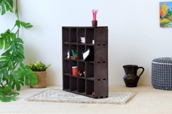Miniature bookcase digital file kit, dollhouse furniture Product Image 10