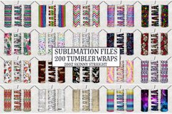 20oz Mama Tumbler Skinny Straight Sublimation files Product Image 6