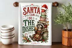 Funny Christmas Towel PNG,kitchen towel funny christmas towe Product Image 4