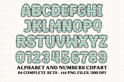 Ocean Nautical png alphabet, ocean nautical letters doodle Product Image 4