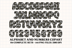 Baseball Sport Alphabet png clipart, baseball letters doodle Product Image 4