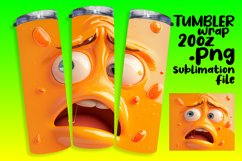 Dynamic Cartoon Emoji Tumbler Design - Sublimation 20oz Product Image 1