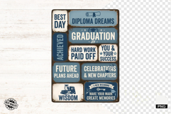 Graduation Signs PNG - Graduation Clipart Product Image 1