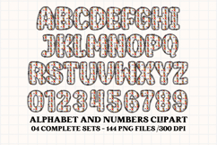 Back to School Alphabet png, letters doodle, school clipart Product Image 4