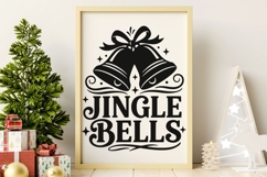 Jingle Bells Svg, Merry Christmas Svg, Christmas Holiday Svg Product Image 8
