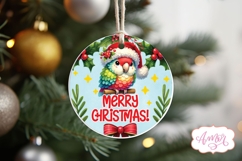 BUNDLE Cute Christmas animals ornament PNG sublimation Product Image 5