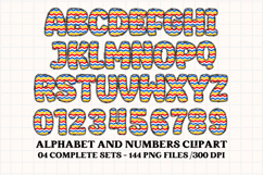 Superhero Alphabet png clipart, superhero letters doodle Product Image 4