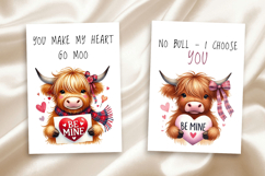 Valentine's day Card. Printable cards Product Image 3