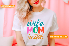 Mother&#039;s day SVG Bundle, SVG Cut file design Product Image 12