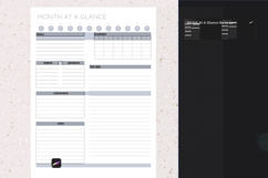 Procreate 2026 Calendar Planner Stamp Brush, Week, Month Product Image 10