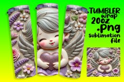 CLASSY 20oz Tumbler Design for Home , 3D Cupid Product Image 1