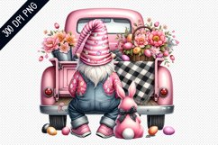 Easter Day Gnome - Sublimation Clipart PNG Design Product Image 1
