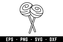 Candy Svg Design | Sweets SVG Cut files | Cricut Product Image 1