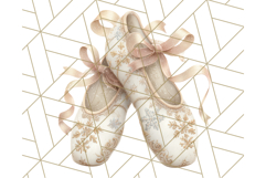 Nutcracker Ballet Clipart, Holiday Ballerina PNG Art Product Image 2