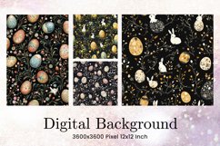 Easter Egg Background Backdrop Wallpaper Wall Art Product Image 1