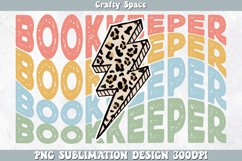 Bookkeeper PNG | Bookkeeper Sublimation Product Image 1