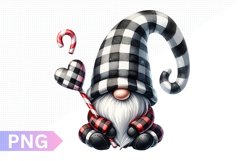 Christmas Gnome Sublimation Clipart PNG Product Image 1