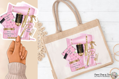 PInk Luxury Hair Salon Sublimation Beauty Tools Glam Design Product Image 7