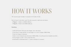 Instagram Carousel Canva Templates | Fashion Photography Product Image 10