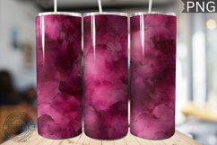 Burgundy Alcohol Ink Tumbler Wrap - High Quality 300 Dpi Product Image 1
