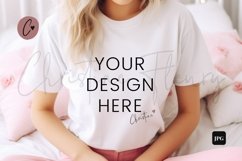 Valentine&#039;s Day Bella Canvas 3001 Mockup Product Image 1