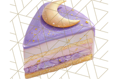 Realistic Halloween Cake Clipart PNG, Spooky Desserts Product Image 2