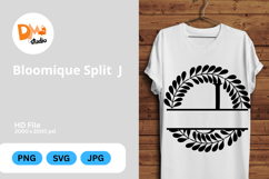 Bloomique Split Monogram Product Image 1