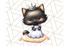 Princess Animal PNG Clipart with Crowns &amp; Royal Accessories Product Image 2
