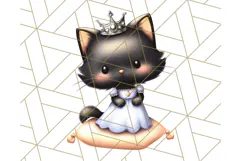 Princess Animal PNG Clipart with Crowns & Royal Accessories Product Image 2